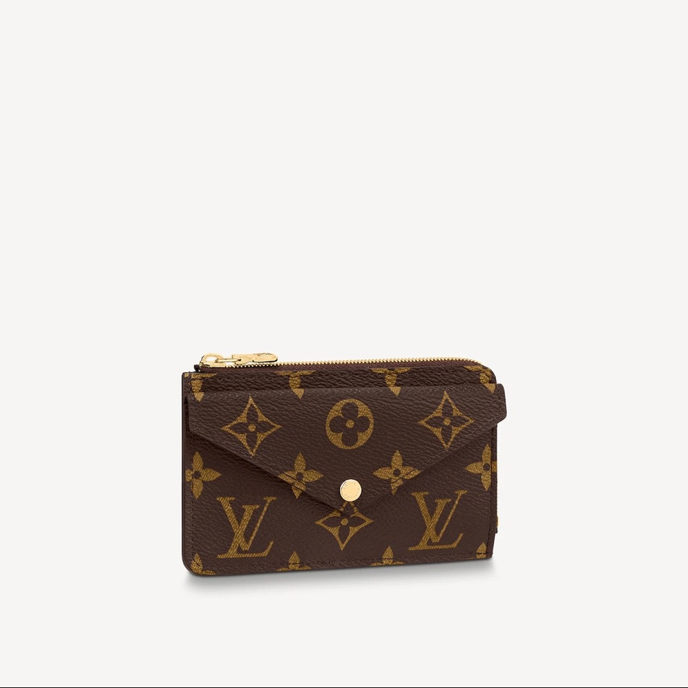 LOUIS VUITTON MONOGRAM CARD HOLDER RECTO VERSO